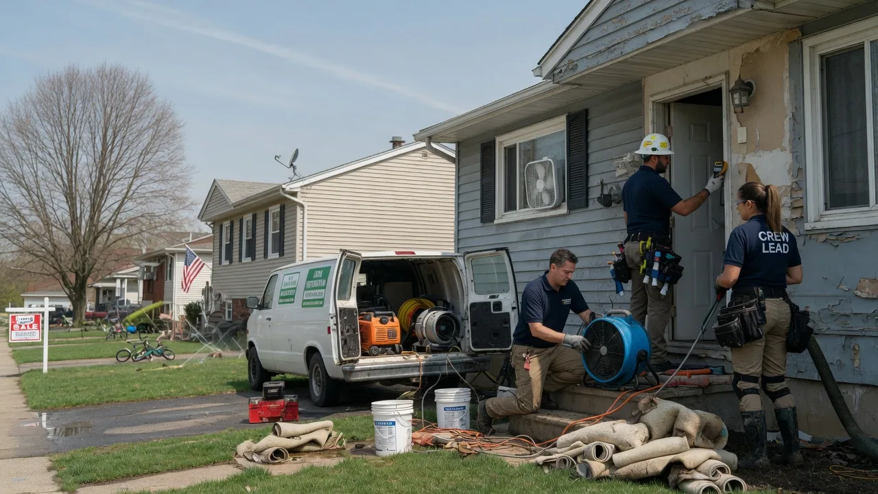 Flood Cleanup in Lafayette, NJ near me